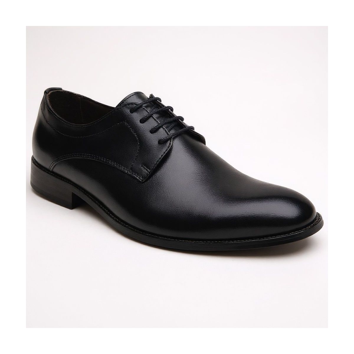 Sapato Social Sola De Couro Inglês Turunelli Preto - 611