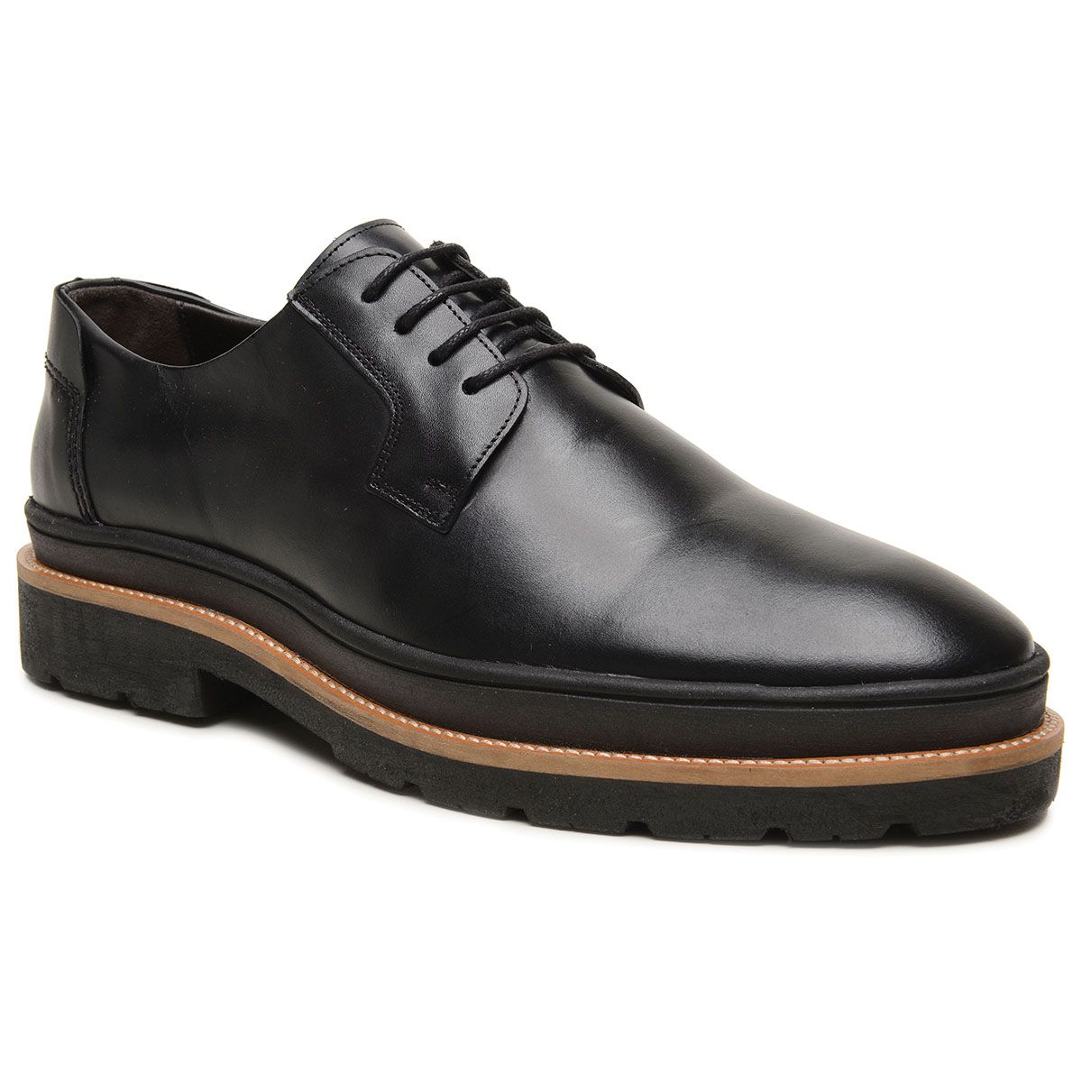 Sapato Masculino Derby Londres Preto