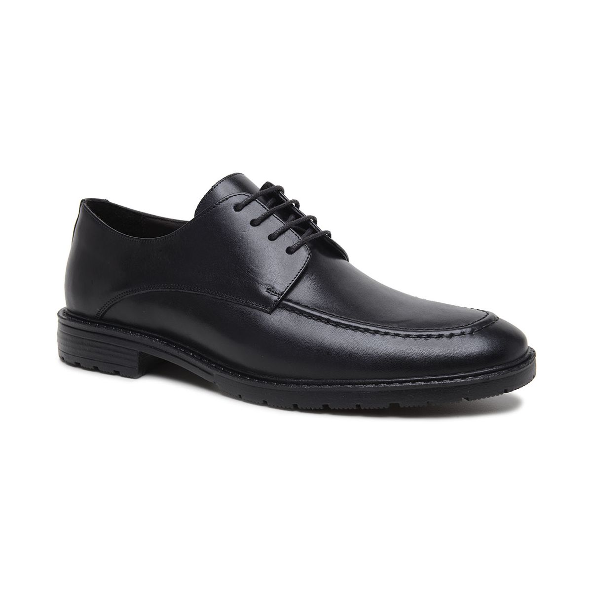 Sapato Casual Noruega Tratorado Preto
