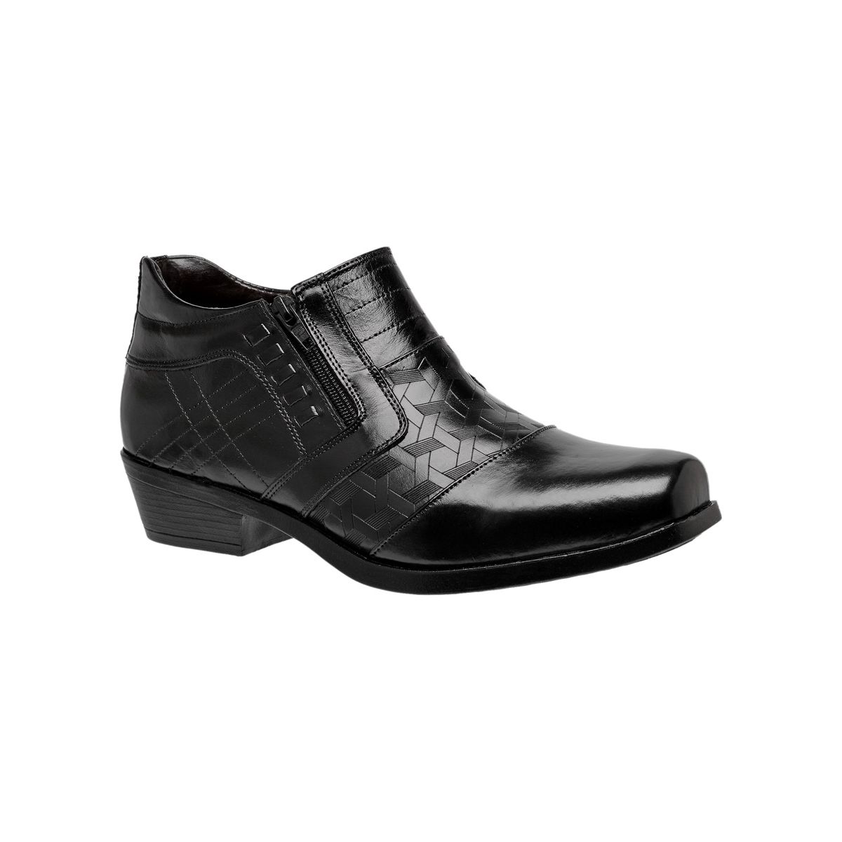 Bota Country Social Cano Curto Turunelli Preto