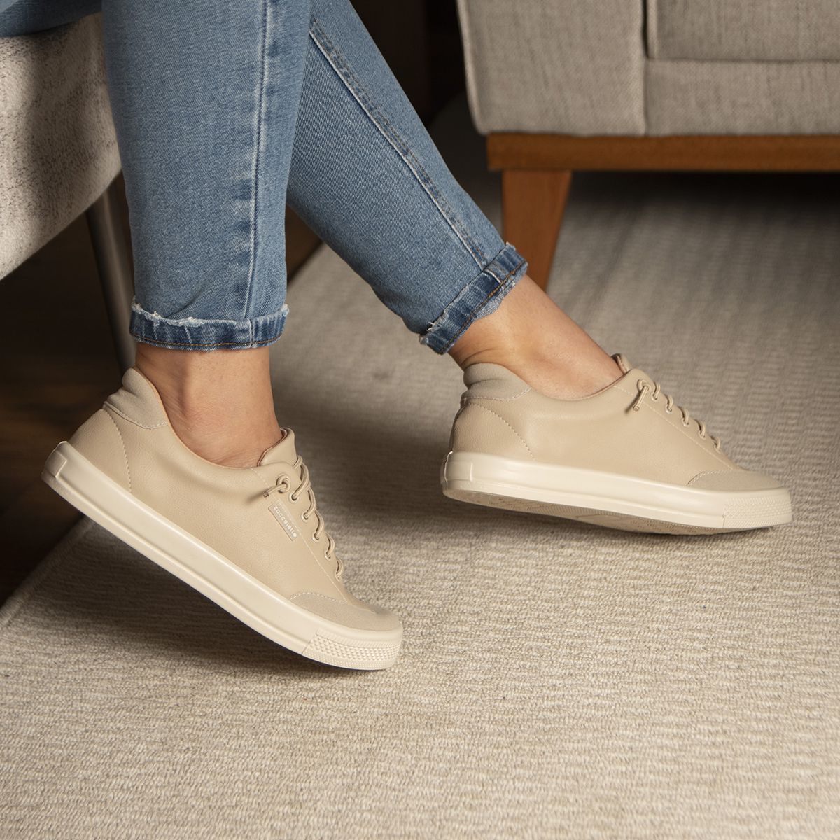 Tênis Casual Brera - Gelo - ZOCCOLETTE