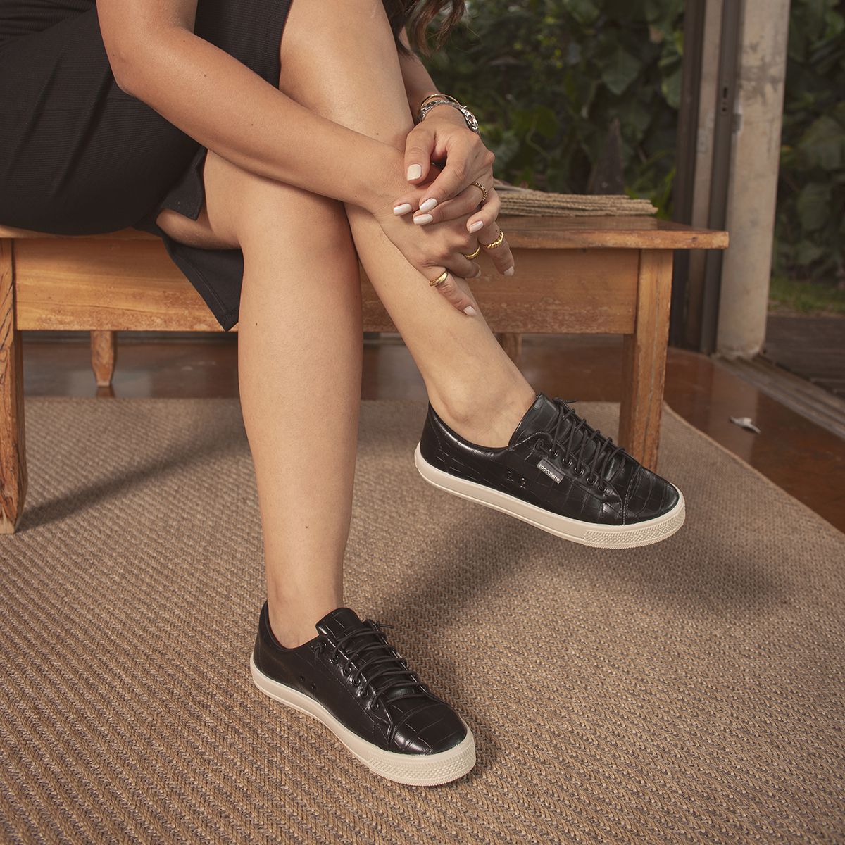 Tênis Feminino Lucca - Preto - ZOCCOLETTE