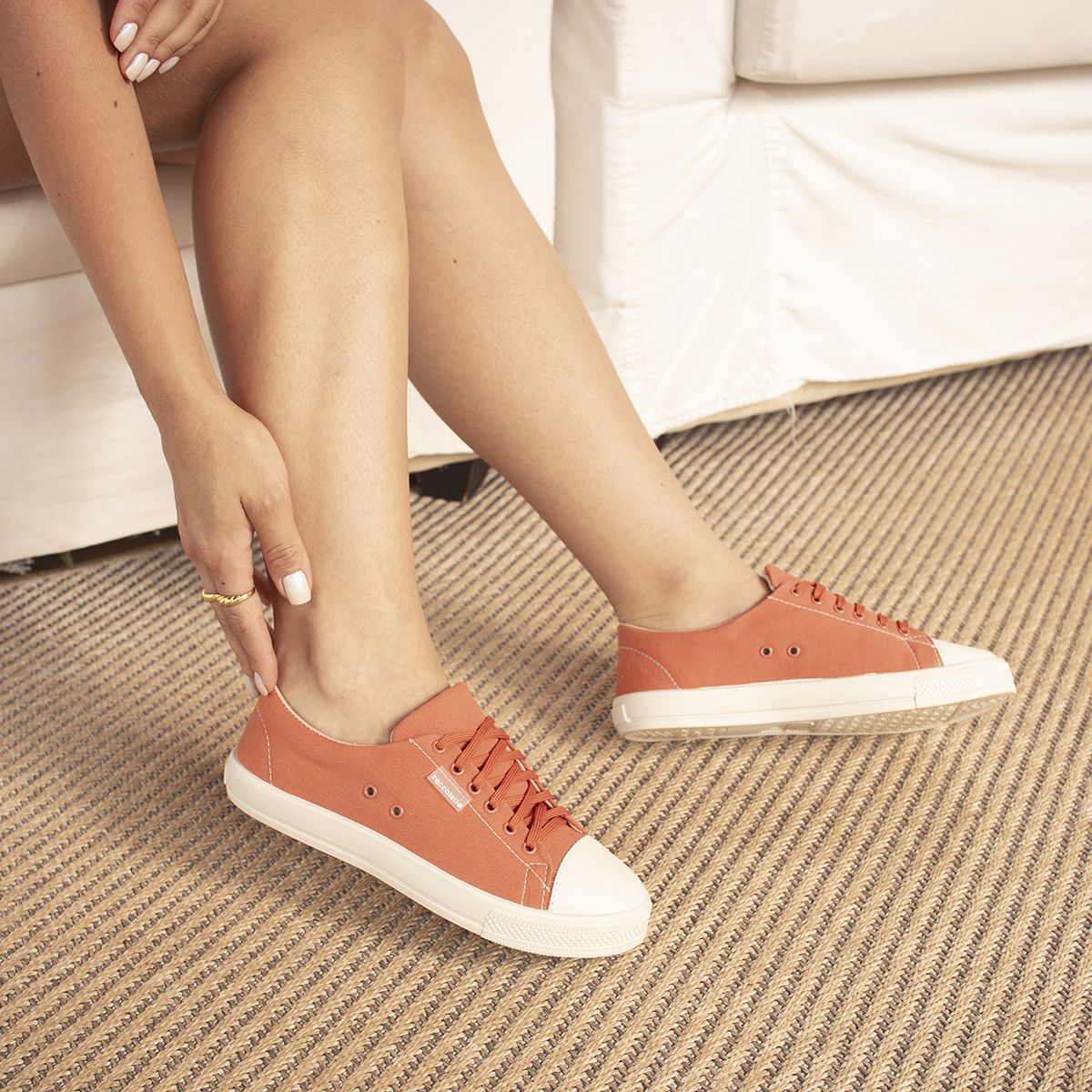 Tênis Feminino Siena - Terracota - ZOCCOLETTE