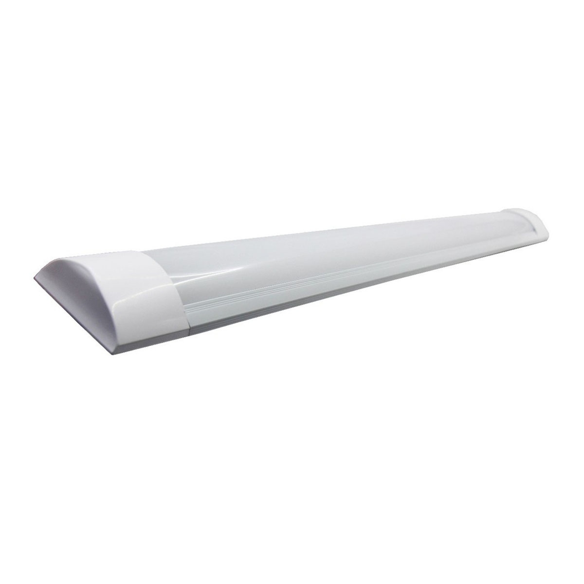 Luminária Sobrepor Linear Slim Led Tubular 120cm 40W 6500K Broketto