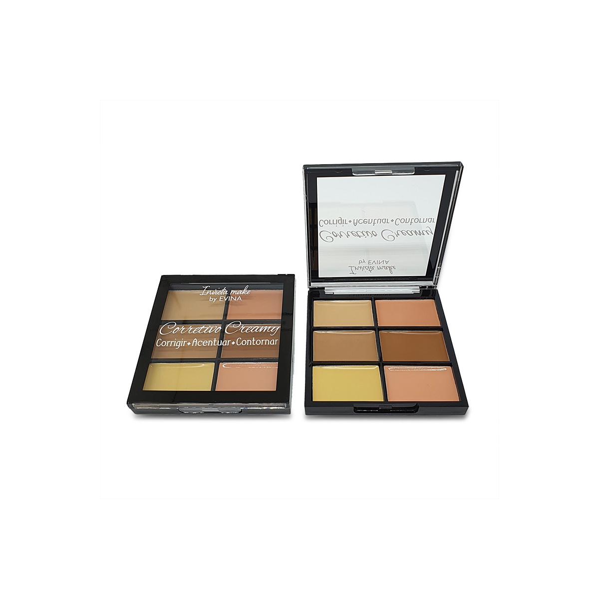 Paleta De Corretivos Creamy Palette Evina B - Chérie Bijoux