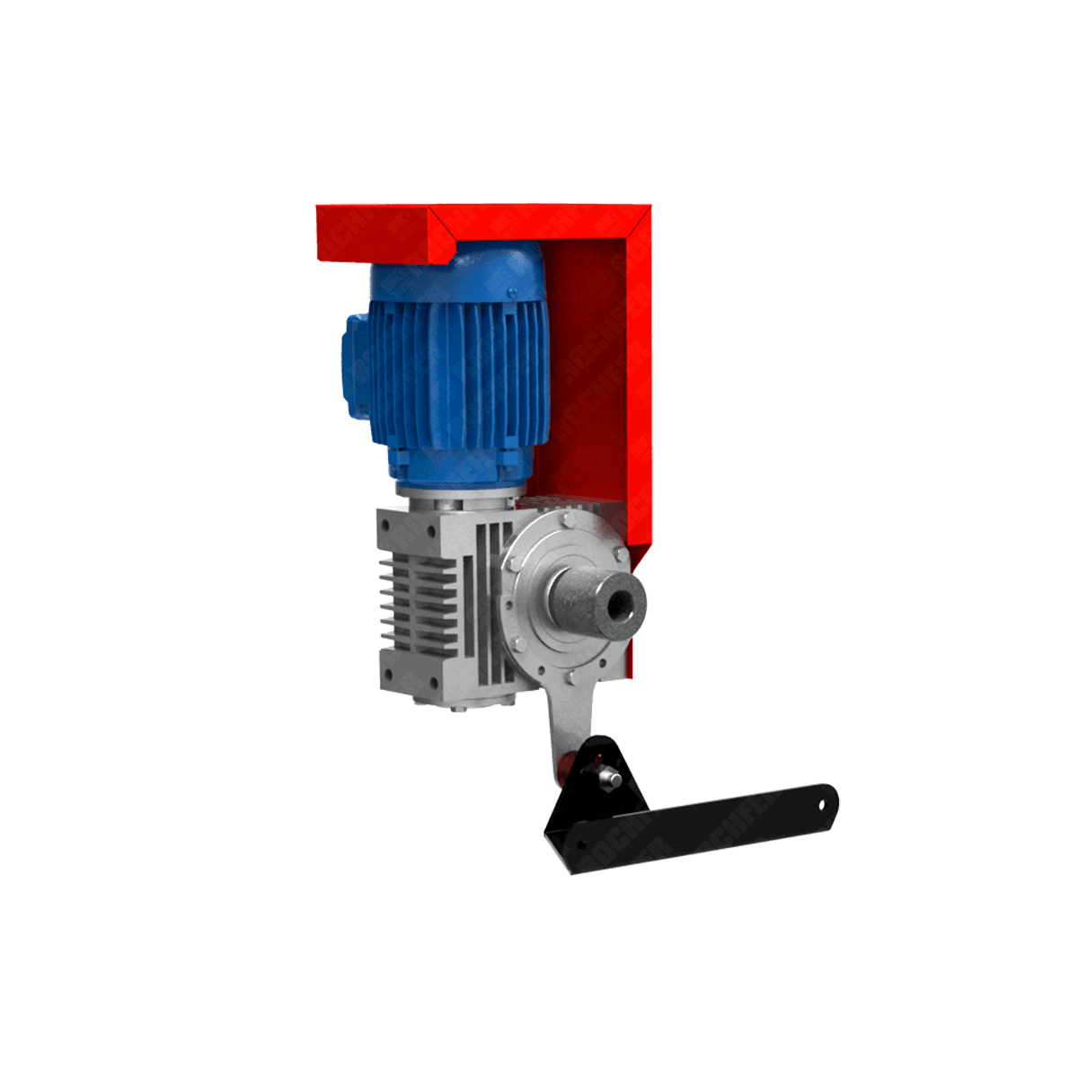 Acoplador Elétrico Ae-442 Com Motor Trifásico 3/4 Cv