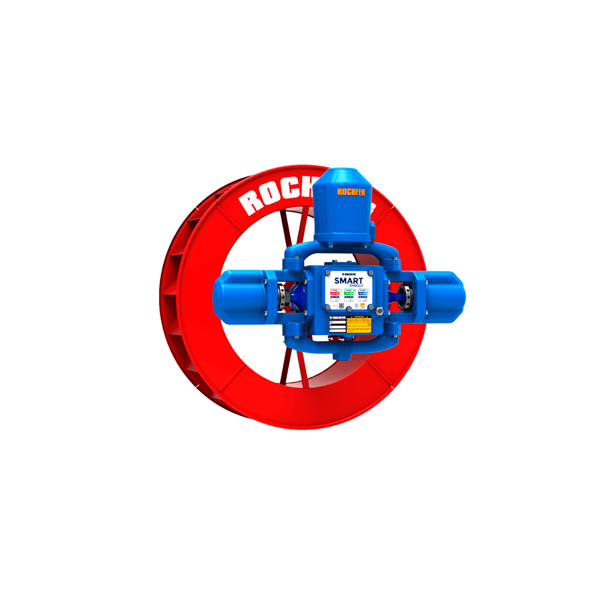 Bomba ROCHFER® SE-180 + Roda D'água 0,80 x 0,25 m + Base De Fixação