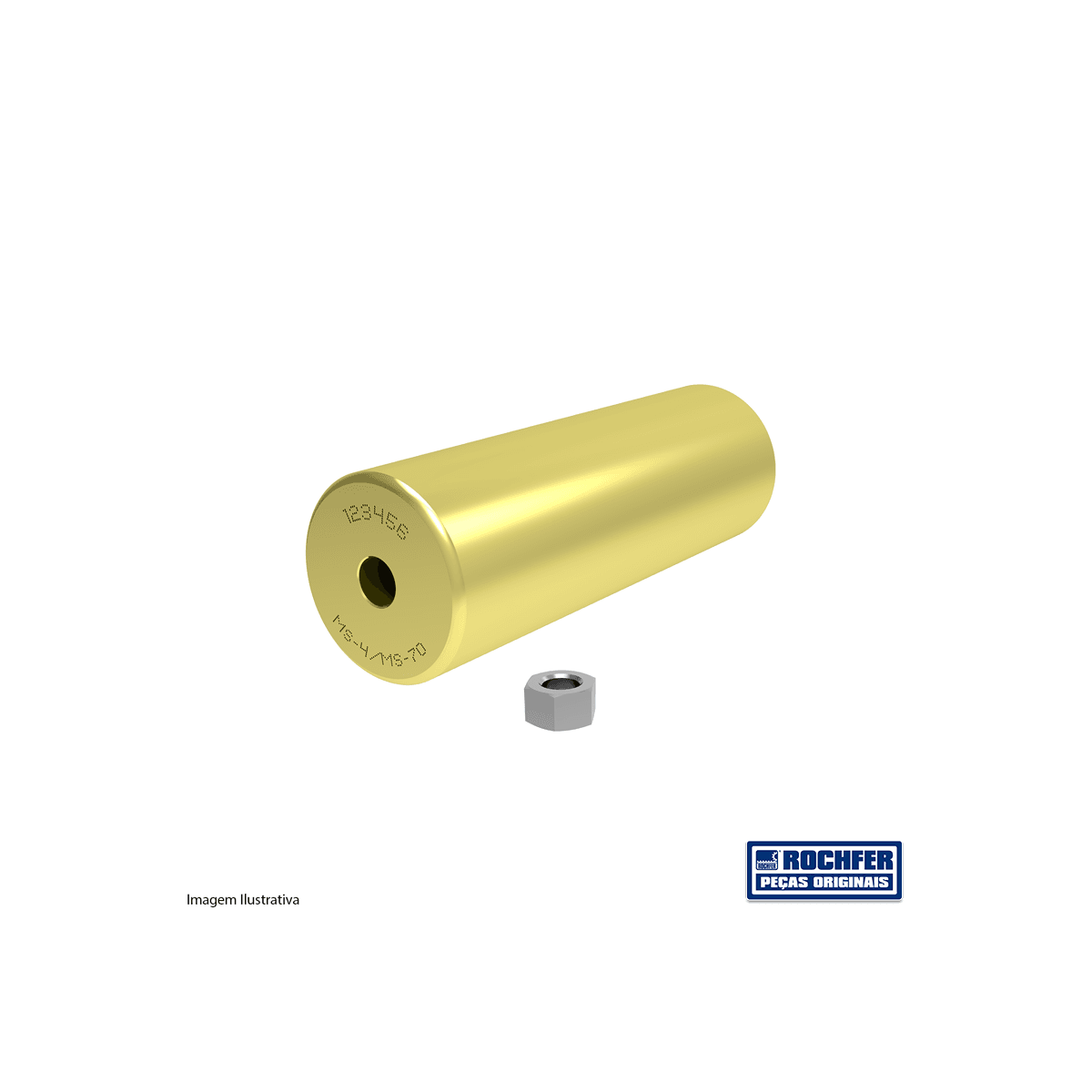 Pistão De Latão B-ms-4/ms/msg-70/70d