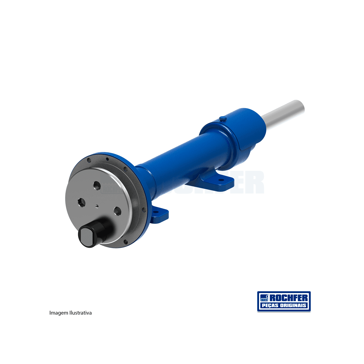 Mancal Completo B-ms-4 Com Eixo e Rolete