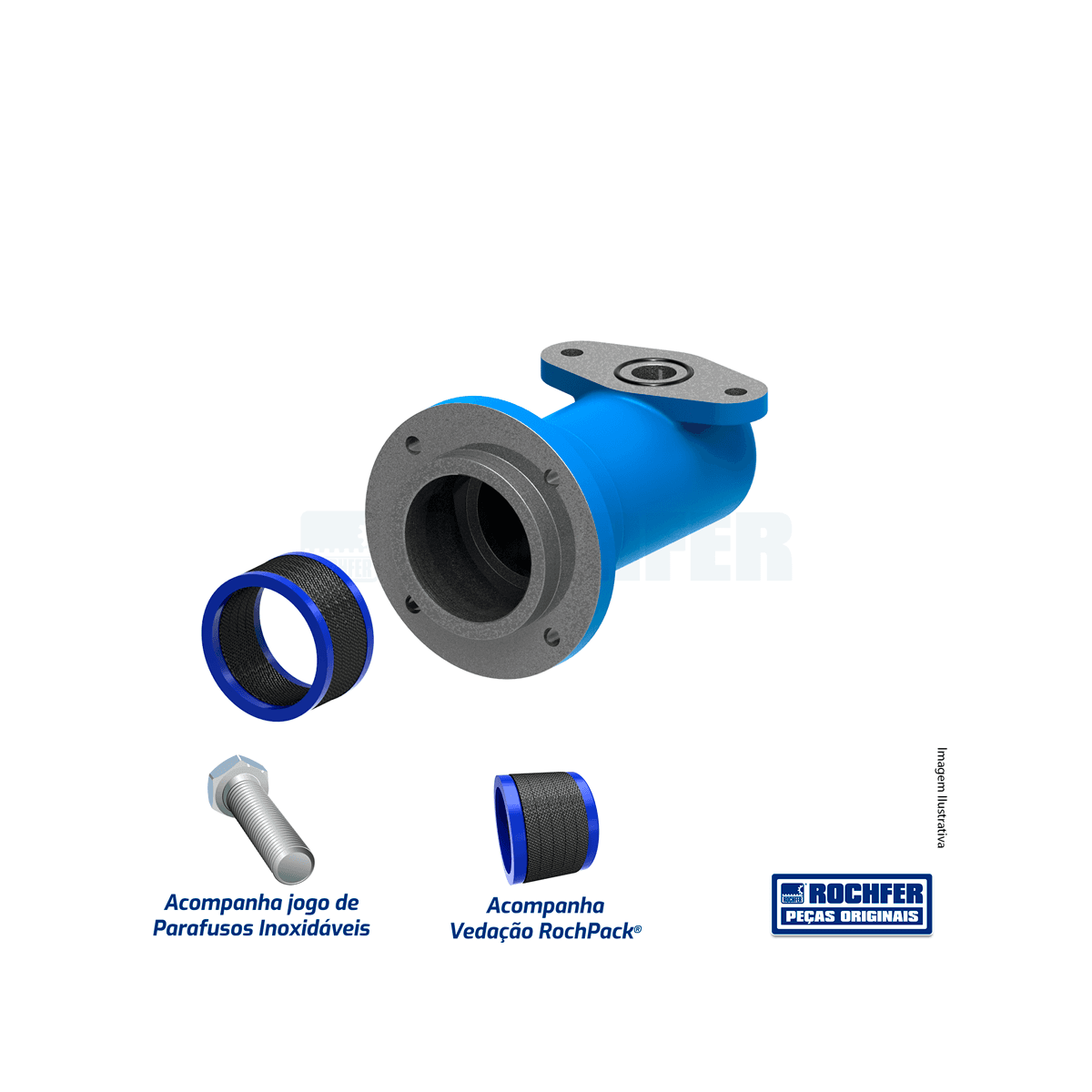 Cilindro Com Rochpack Ii B-ms/msg