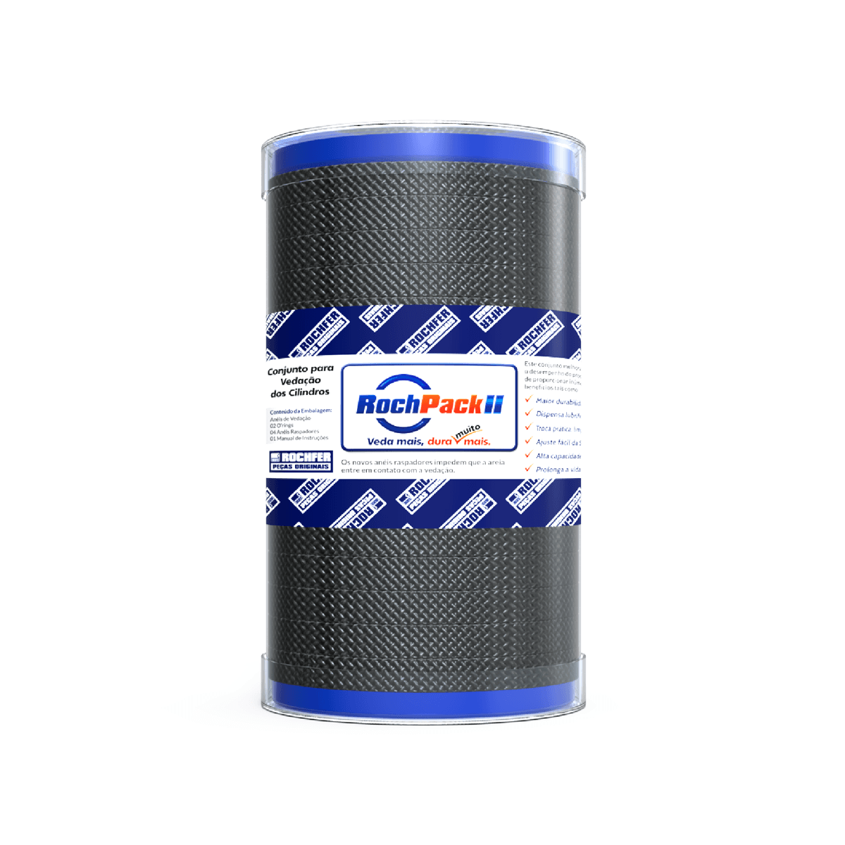 Vedação Rochpack Para Pistões Inox Ou Ducrom® 89