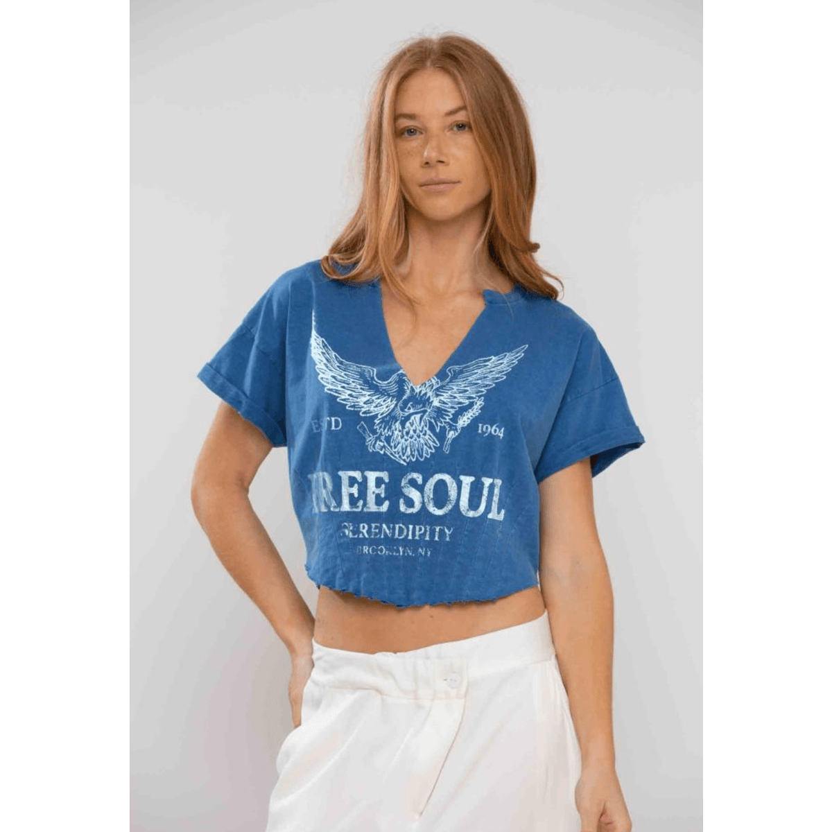 Blusa Corset Free Soul Azul - BL08 - Camerieri
