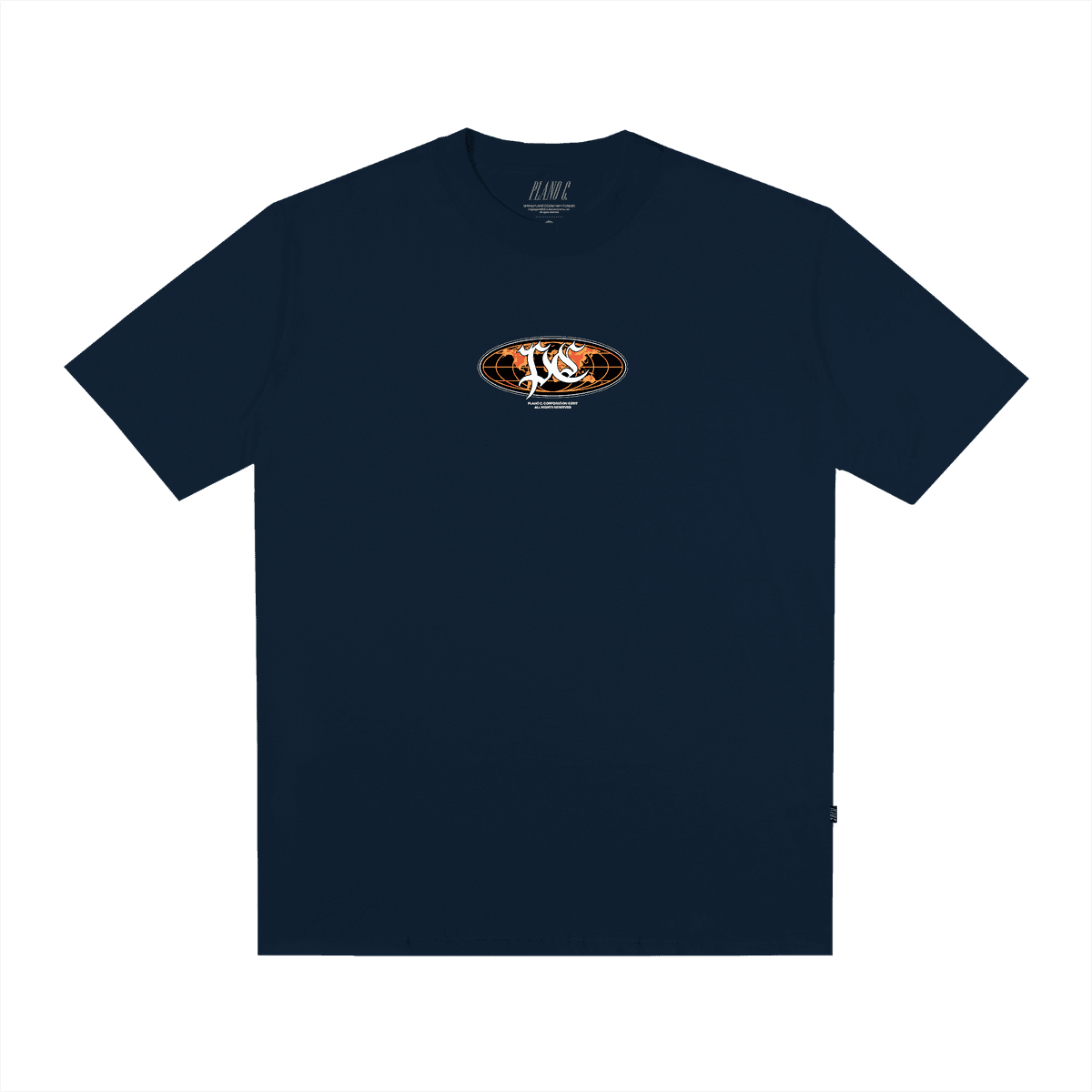 Camiseta Plano C Global Control Navy