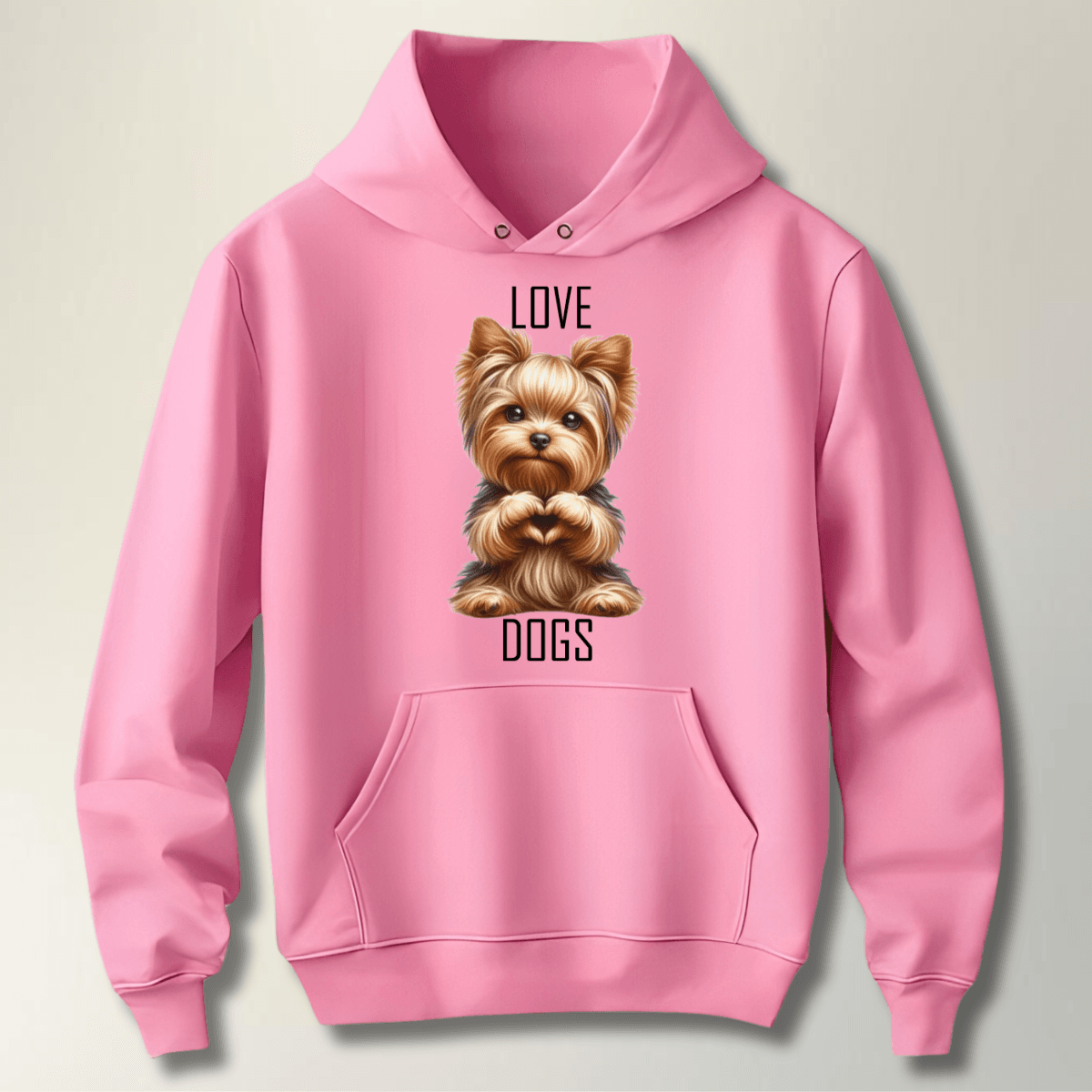 Blusa Moletom Femina Infantil Estampa Love Dogs - WarmOut Confecções