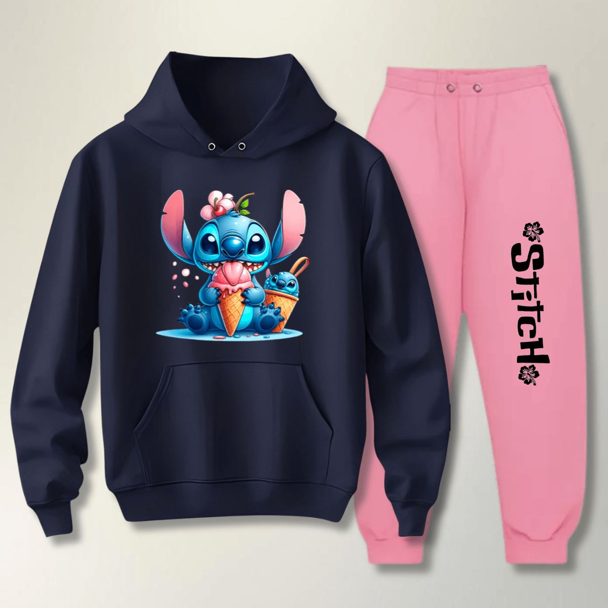 Abrigo Moletom Infantil Stitch - WarmOut Confecções
