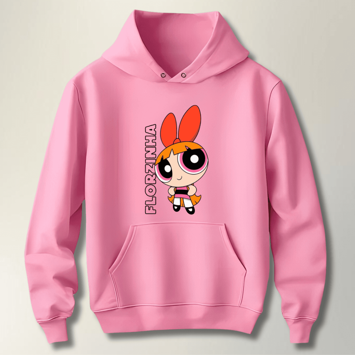 Blusa De Frio Feminina Meninas Super Poderosas Inf... - WarmOut Confecções