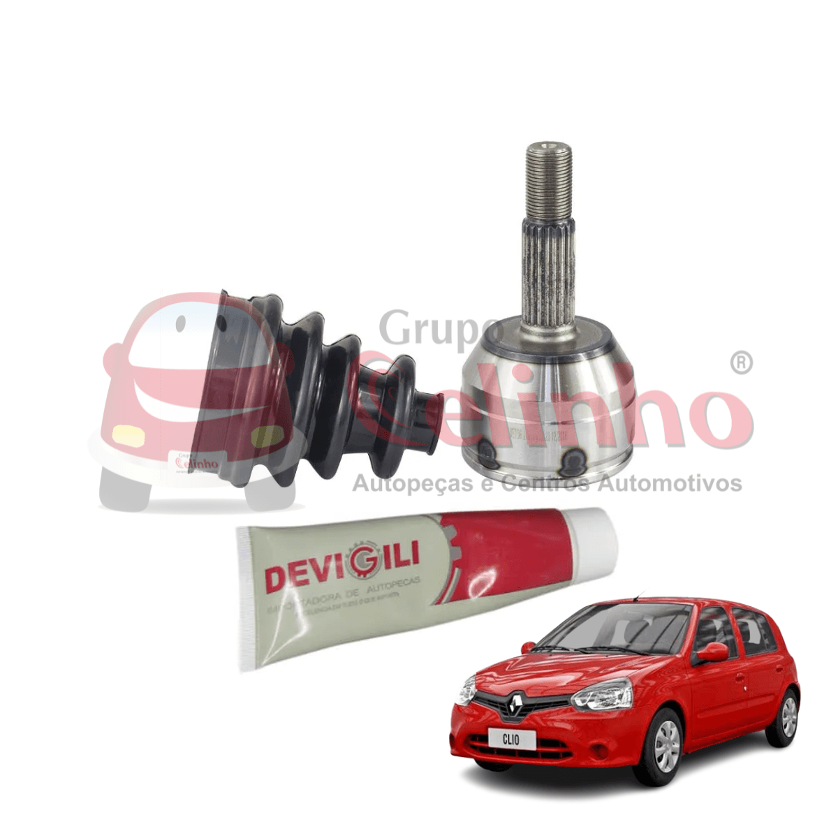 JUNTA FIXA (TRAVA INTERNA 21X21 DENTES) S/ABS Clio Devigili