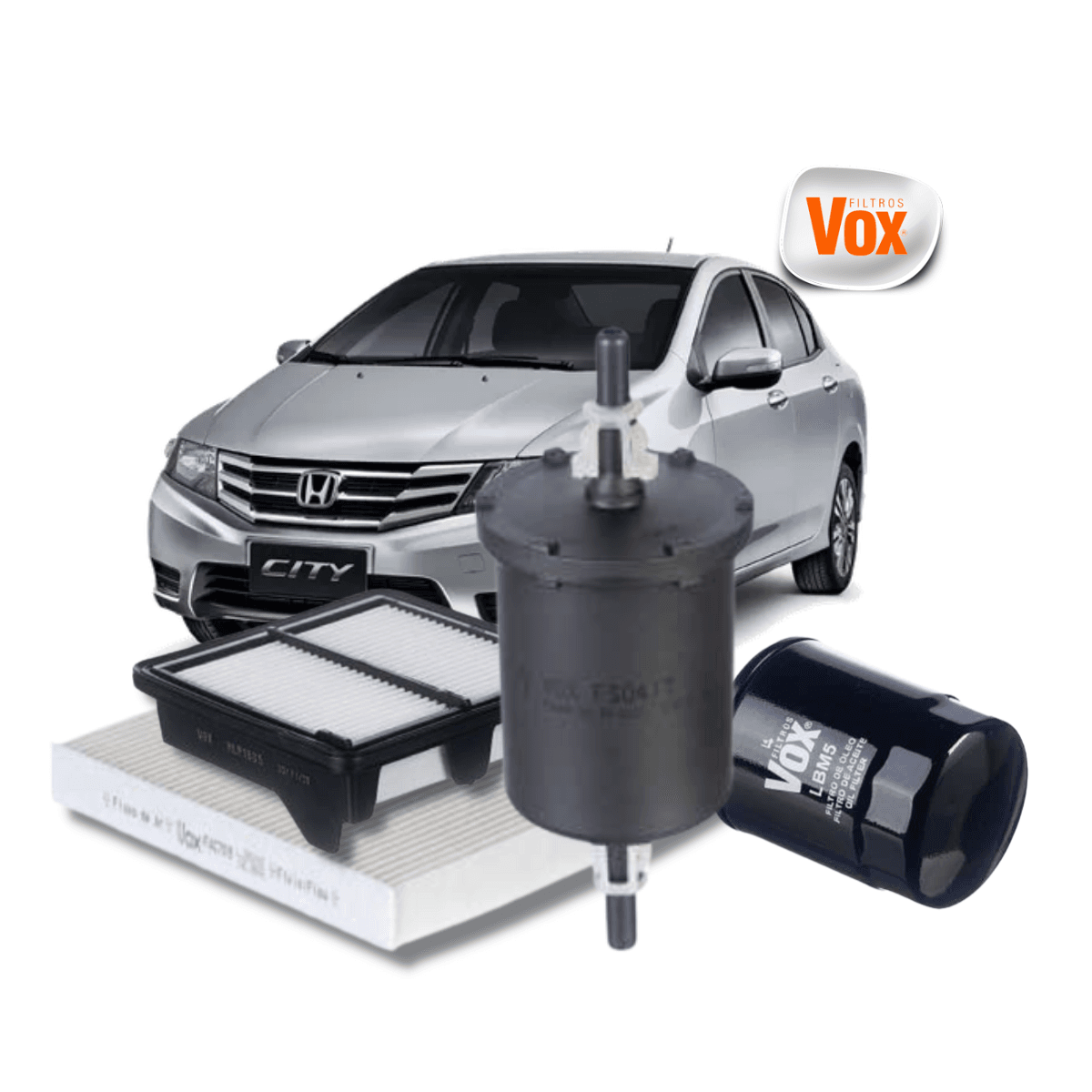 Kit Reparo Honda City 2009 até 2013 - VOX Filters ...