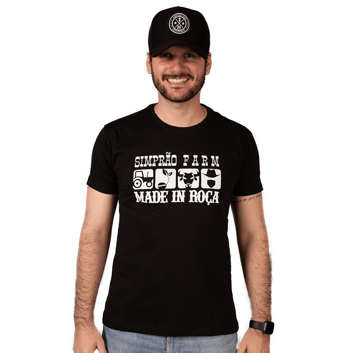 Camiseta Simprão Farm MAde In Roça Preta - Simprão Farm
