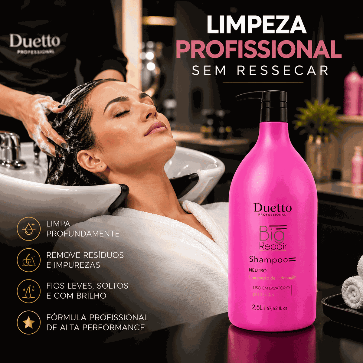 Shampoo Big Repair Duetto 2,5L