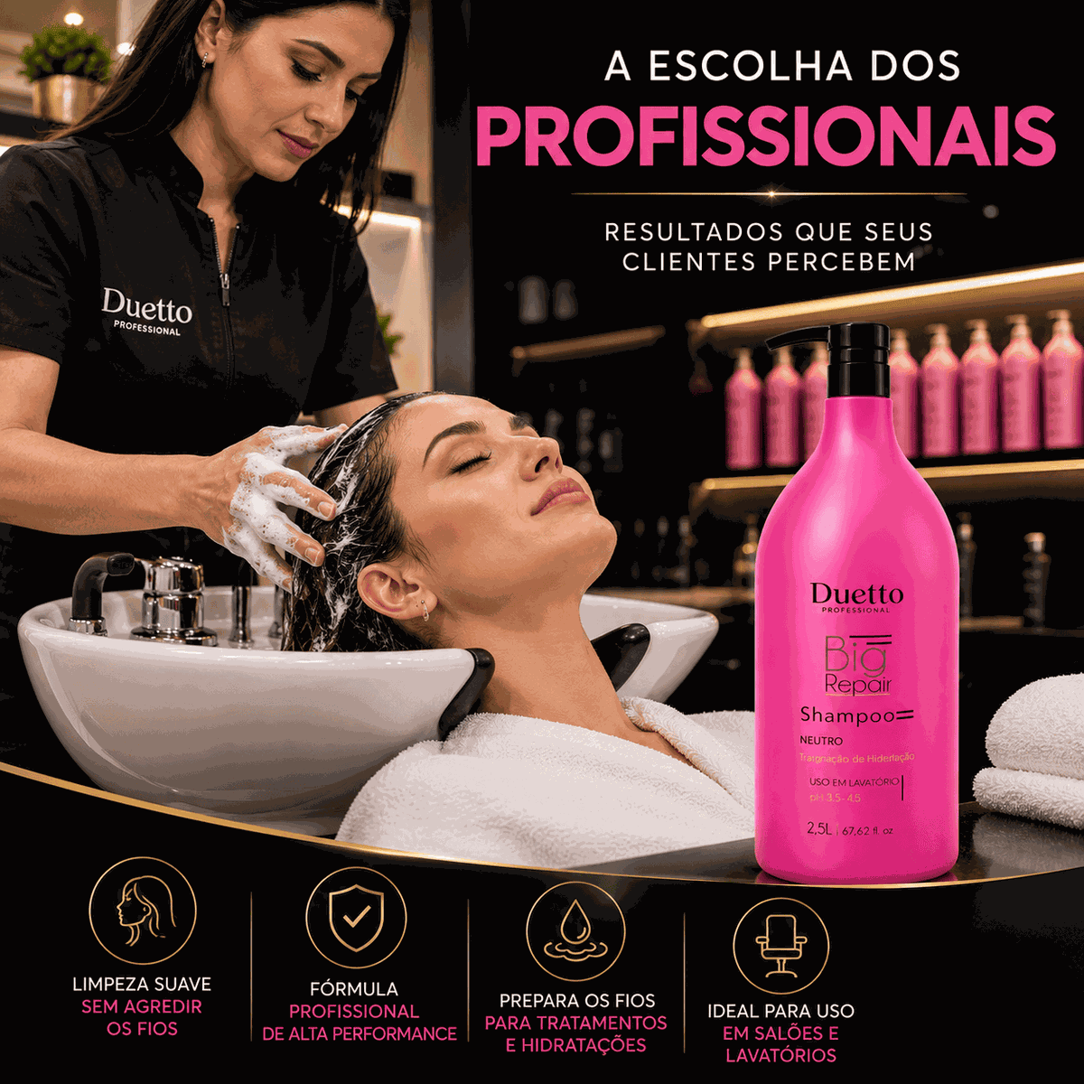 Shampoo Big Repair Duetto 2,5L
