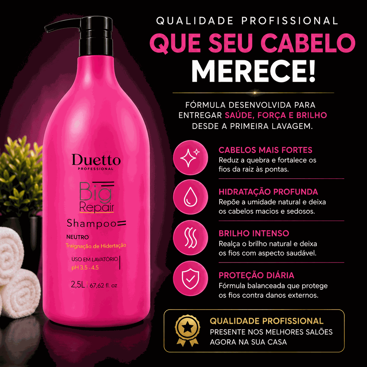 Shampoo Big Repair Duetto 2,5L