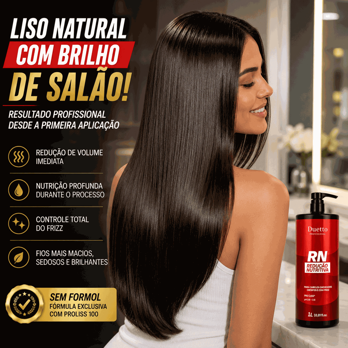 Redutor de Volume RN Duetto Professional 1000ml