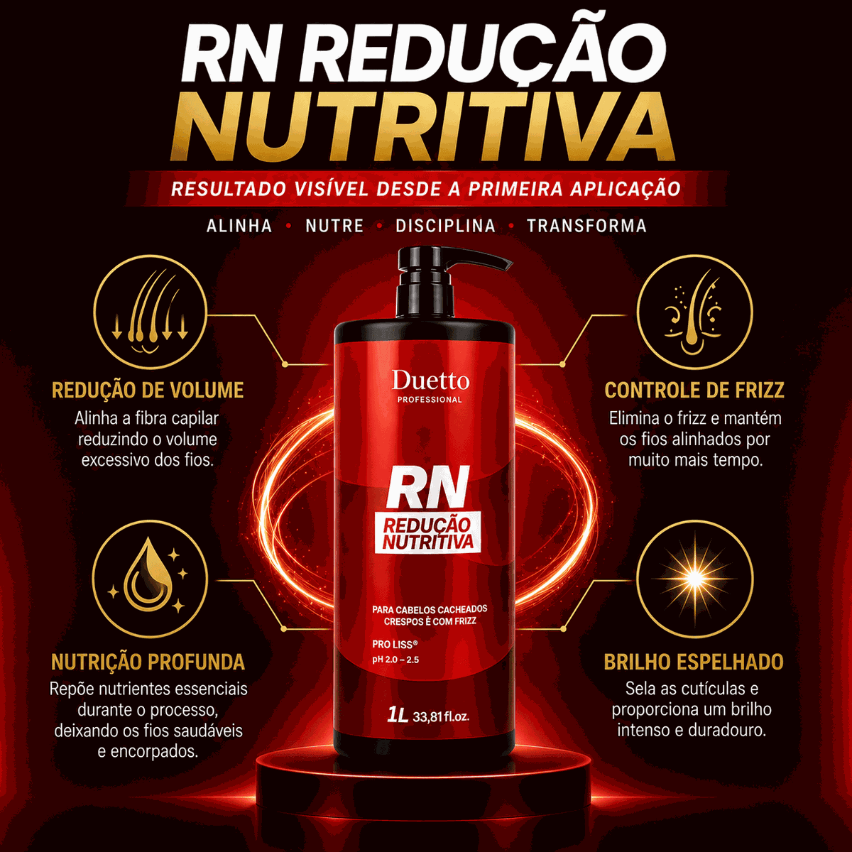Redutor de Volume RN Duetto Professional 1000ml