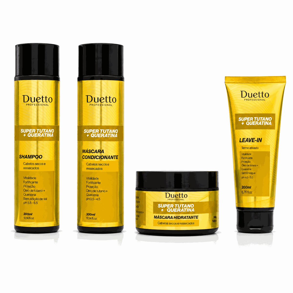 Kit Super Tutano + Queratina Duetto 280g
