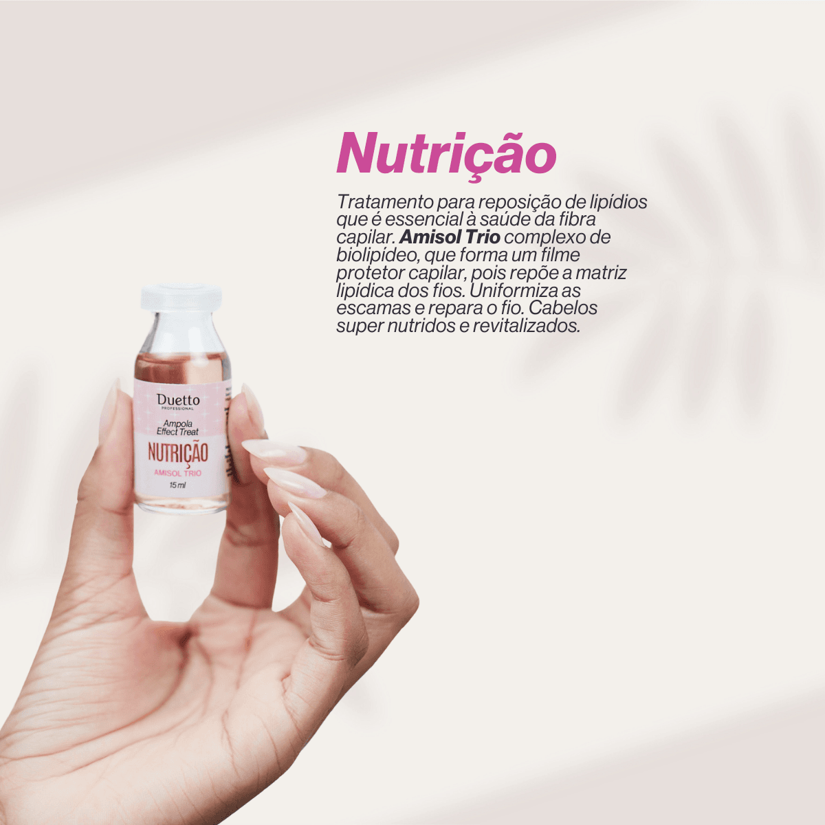 Ampola de Nutrição Duetto Professional 15ml
