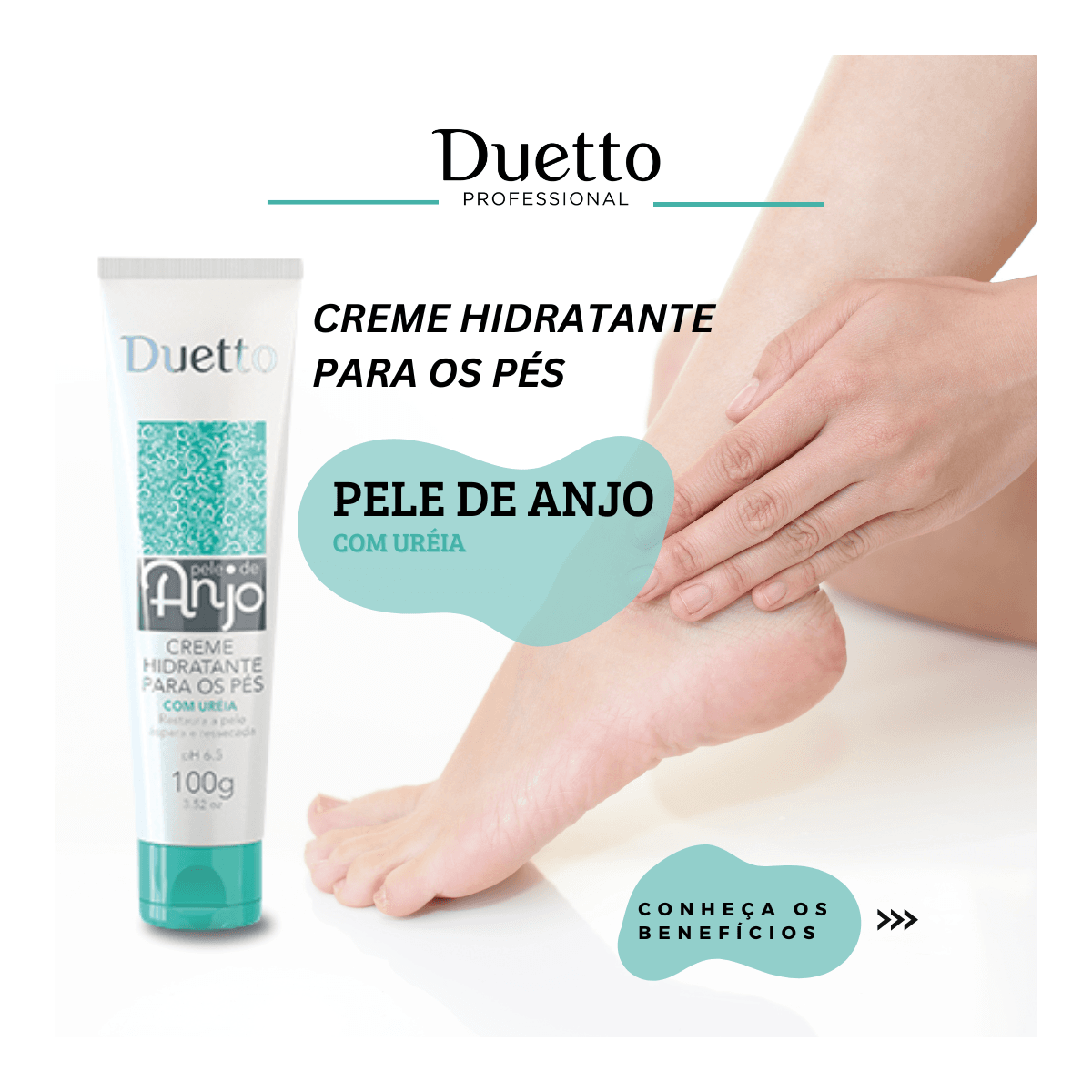 Creme Hidratante Pele de Anjo Duetto 100g