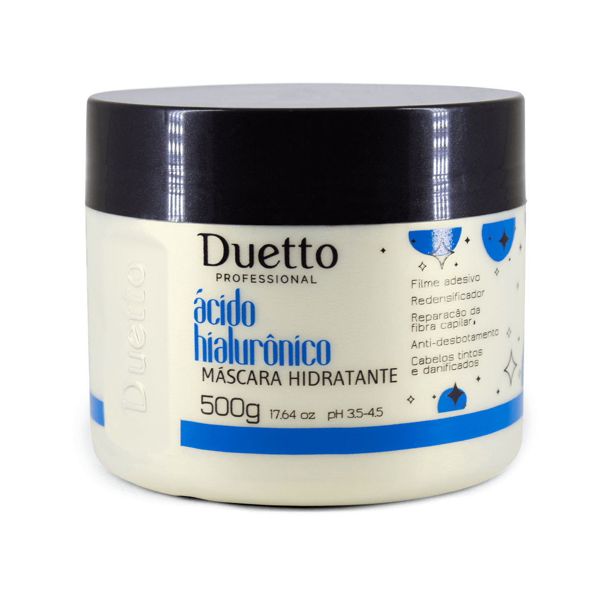 Máscara Ácido Hialurônico Duetto Professional 500g