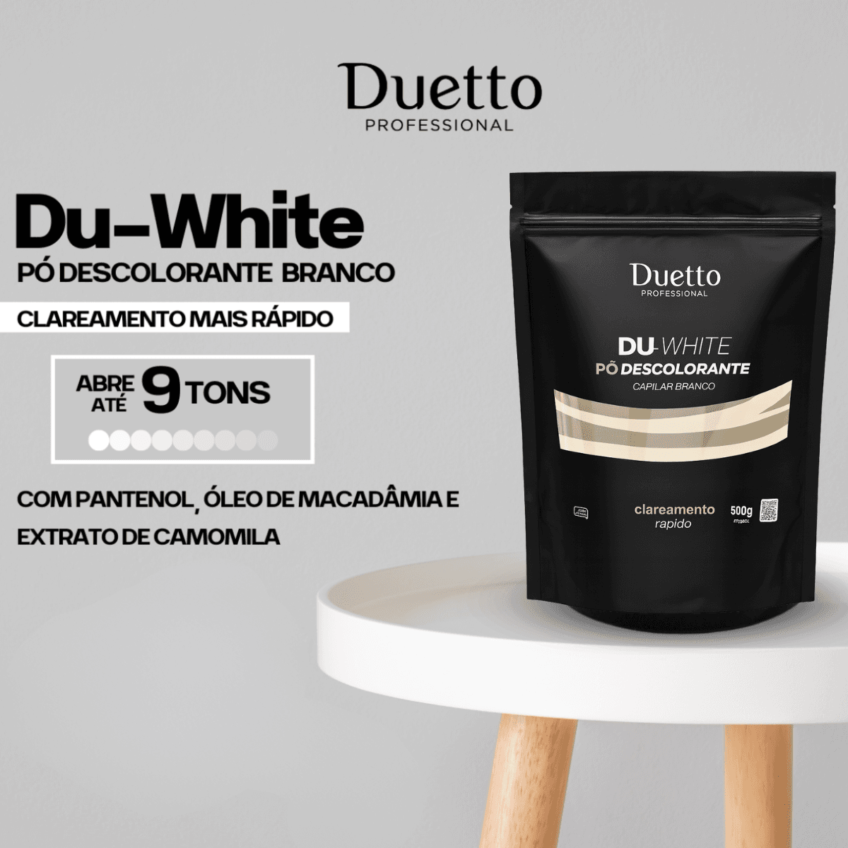 Pó Descolorante Du-White 500gr 