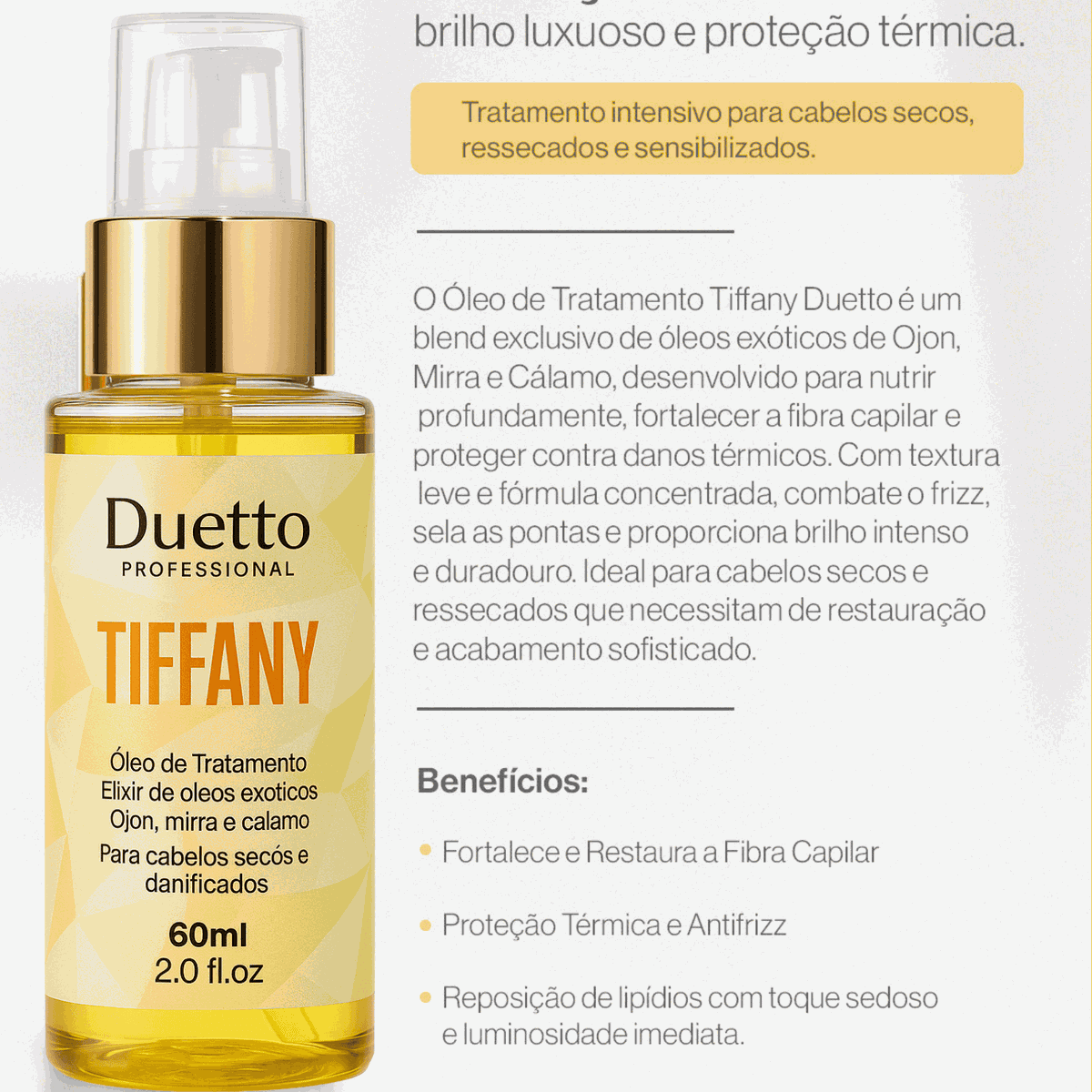 Oleo de tratamento Tiffany 60ml 