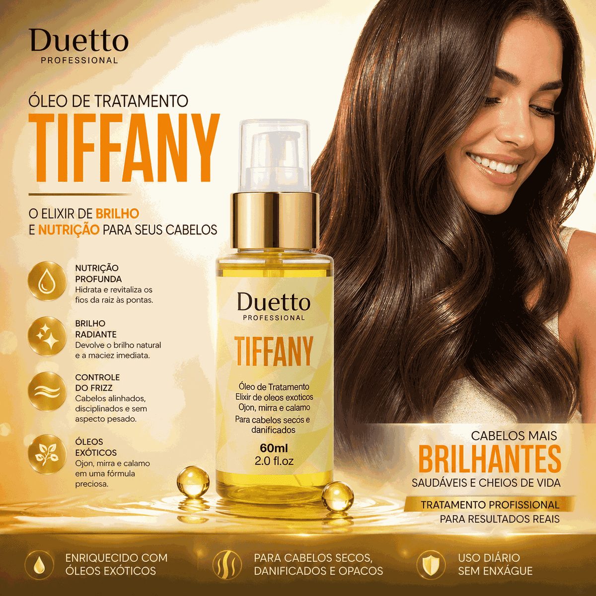 Oleo de tratamento Tiffany 60ml 