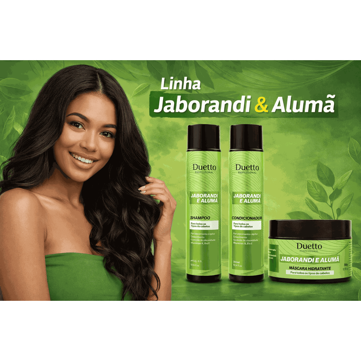 Kit Home Care Jaborandi e Alumã Duetto 300g