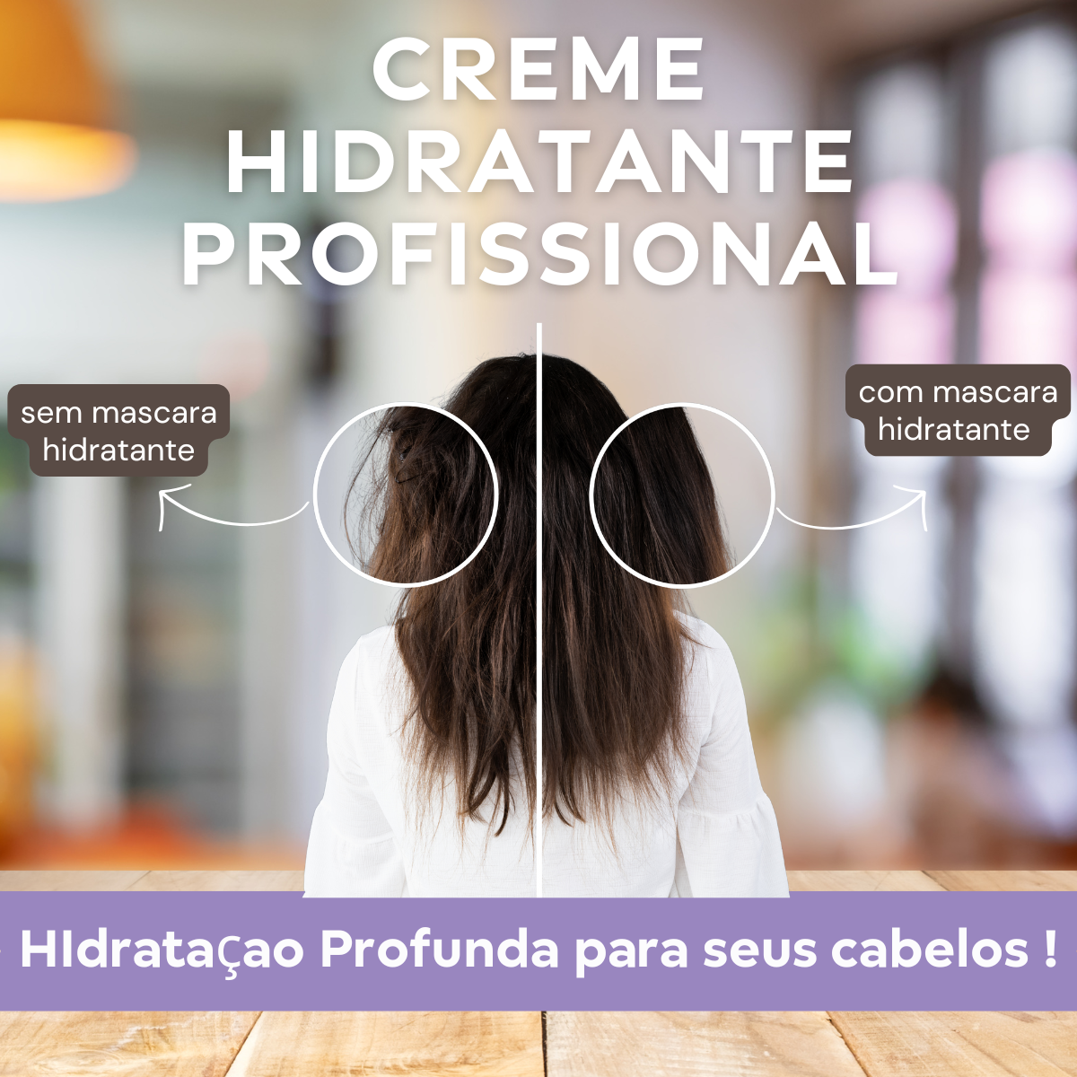Creme Mascara hidratante Duetto Professional 1kg