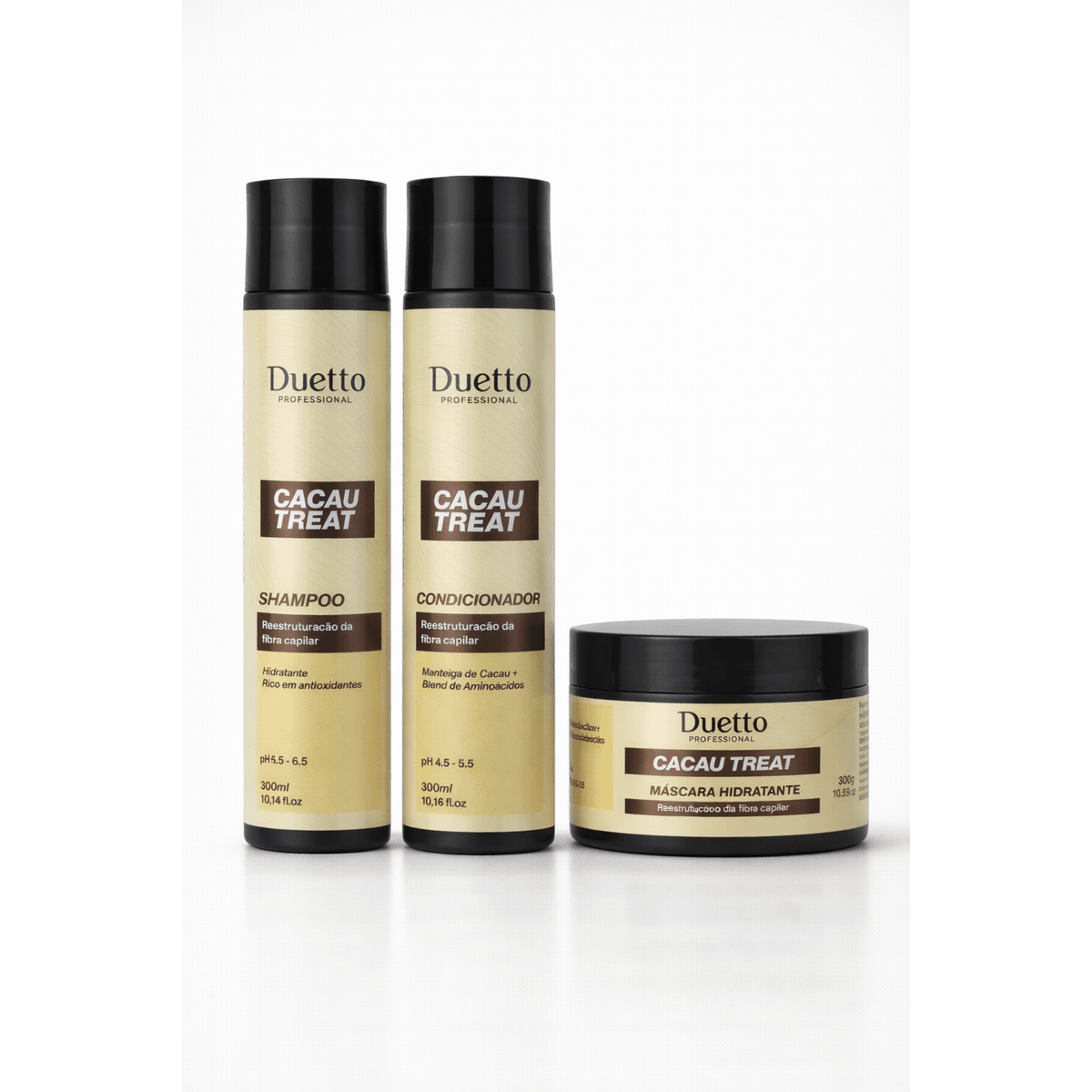 Kit Home Care Cacau Treat Duetto Professional