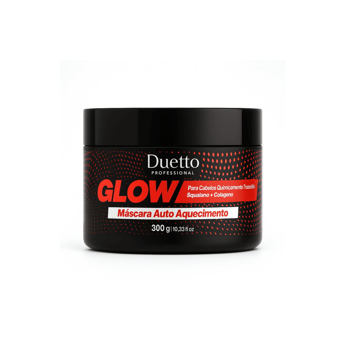Máscara Glow Auto Aquecimento Duetto Professional 300g
