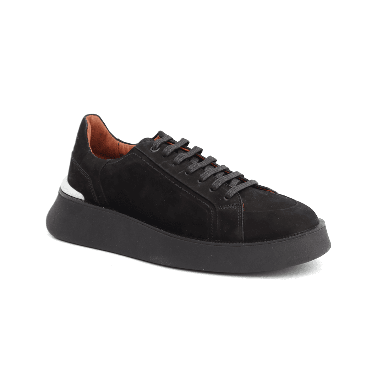 Tenis Casual Masculino Camurça Olimpo Preto branco - Mr. Light | Oficial®