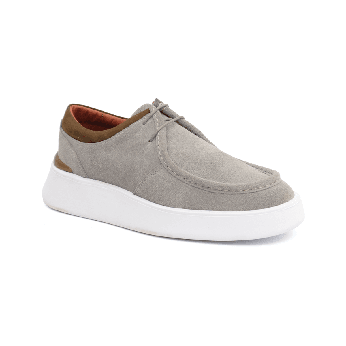 Tenis Casual Masculino Camurça-nobuck Olimpo Cinza... - Mr. Light | Oficial®