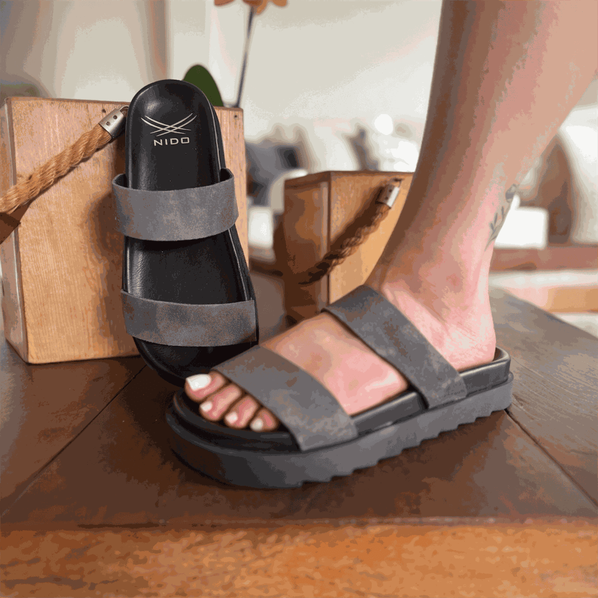 Nido Vega Cinza Claro