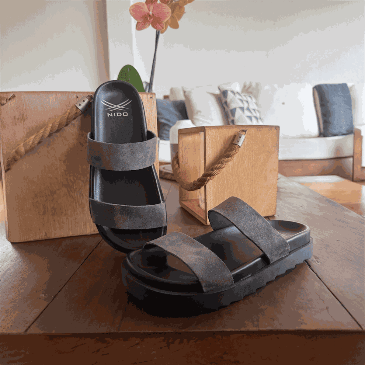 Nido Vega Cinza Claro