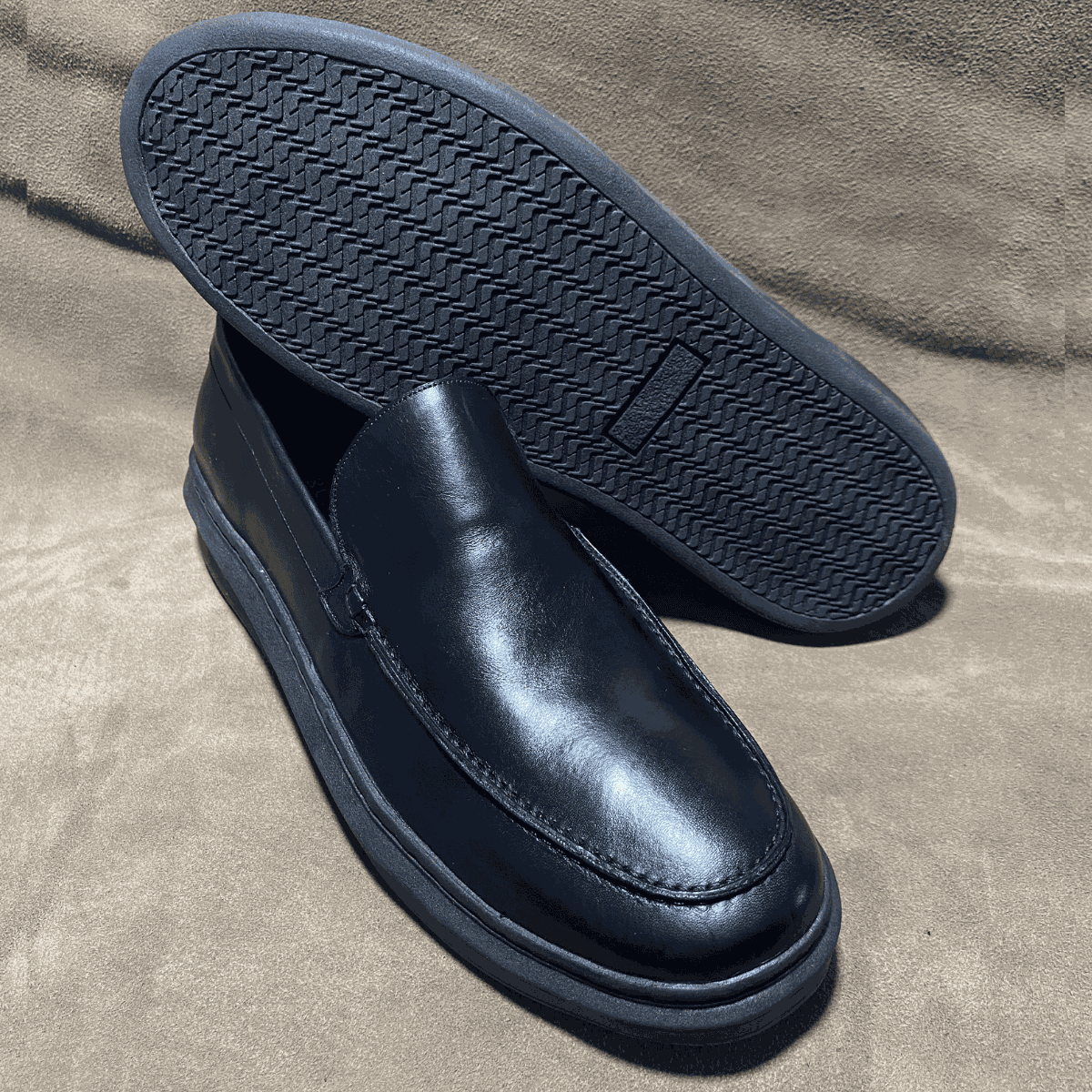 Sapato Masculino Loafer All Black - 45