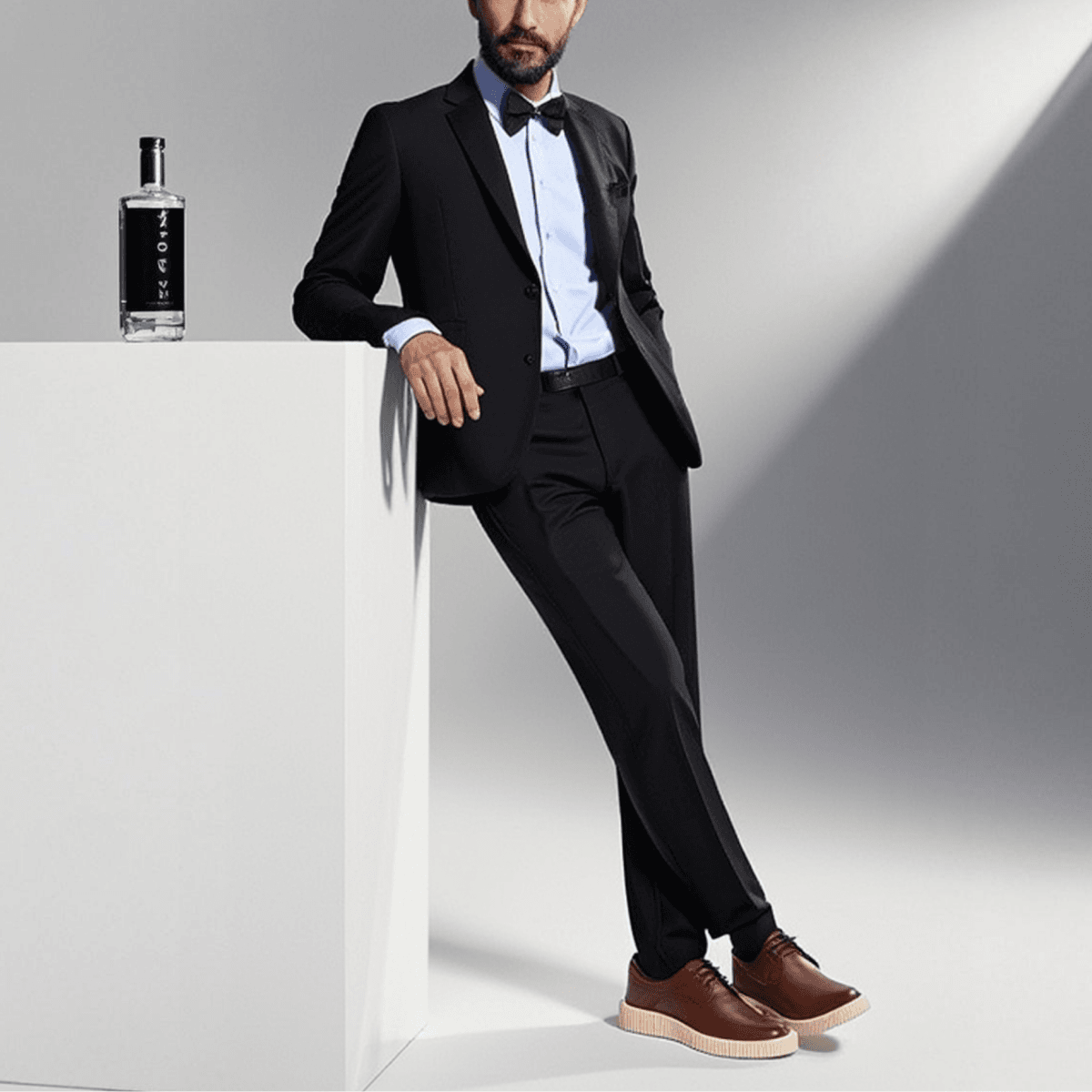 Sapato Masculino Derby Konna Whisky