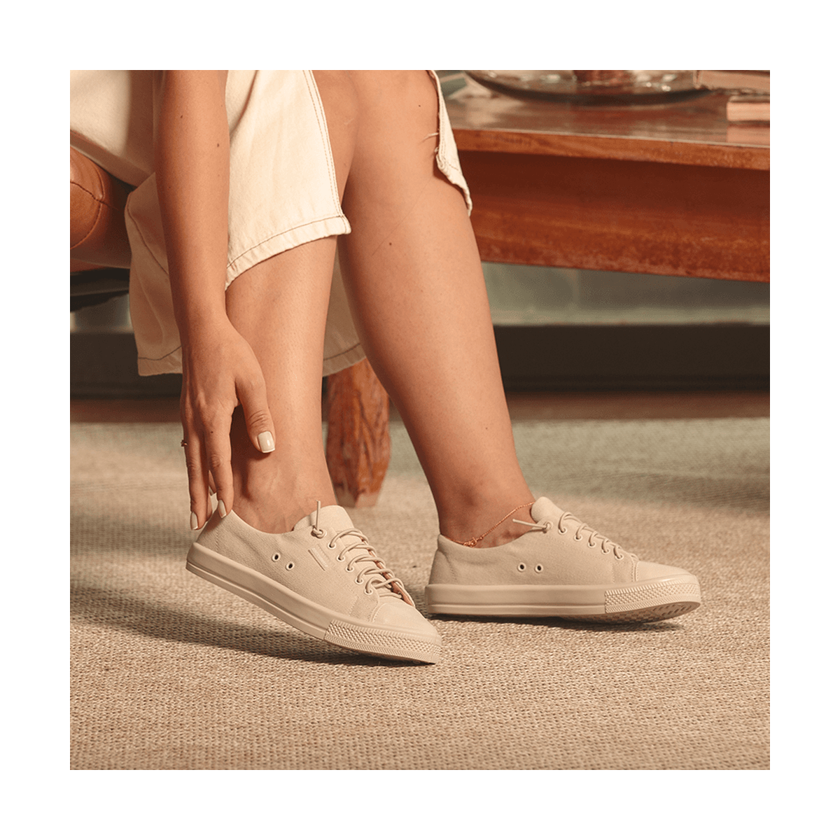 Tênis Feminino Lucca - OffWhite - ZOCCOLETTE