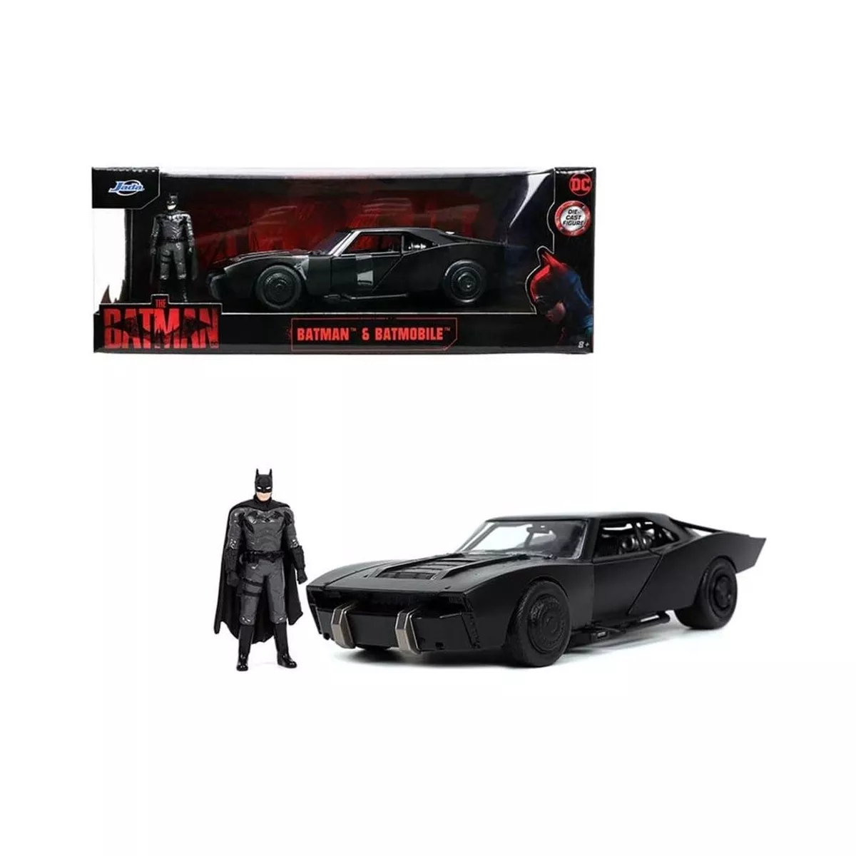 Miniatura Batmóvel Do Batman Filme The Batman 2022 Jada 1/24
