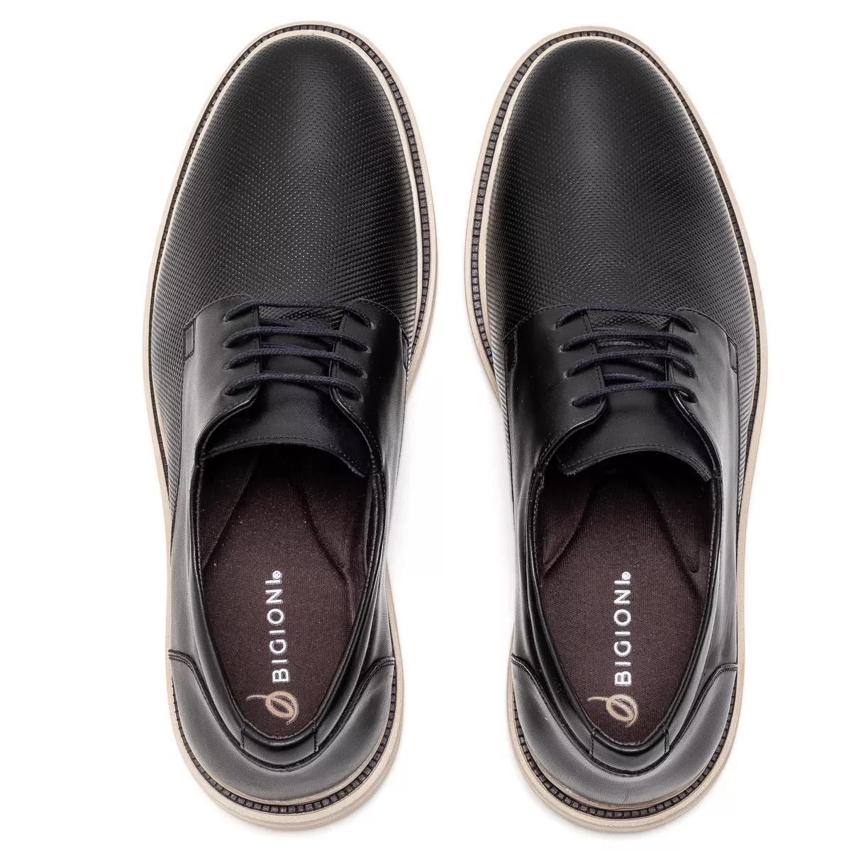 Sapato derby masculino casual lorenzo 10650 | Bigioni