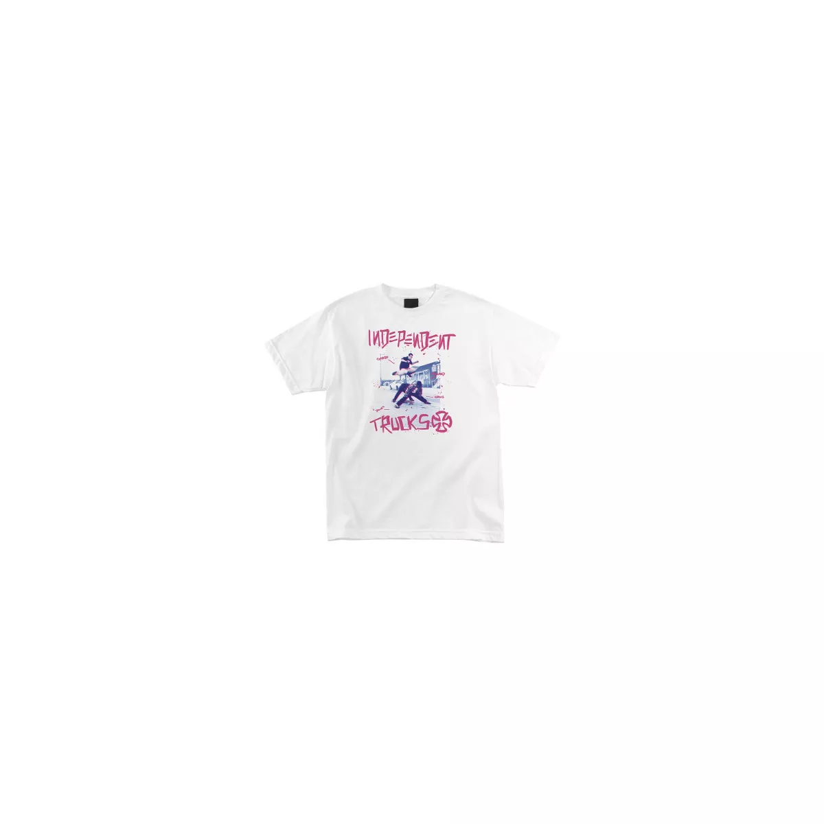 CAMISETA INDEPENDENT DAWES GONZ JUMP WHITE