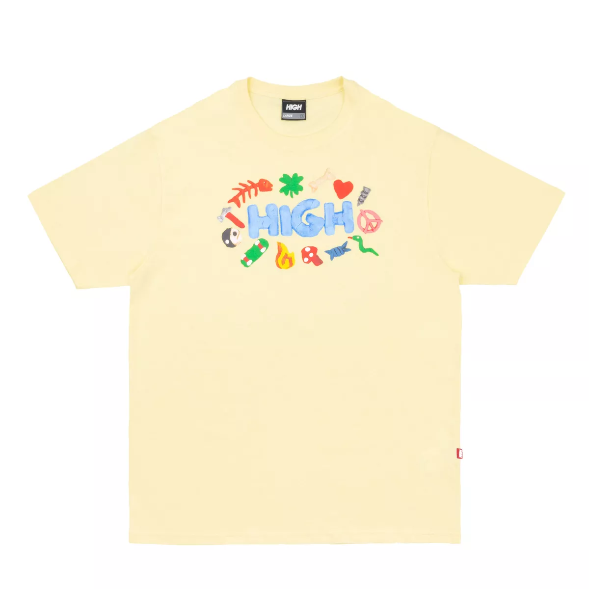 Camiseta High Tee Clay Soft Yellow